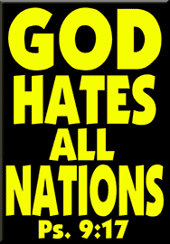 GOD HATES ALL NATIONS