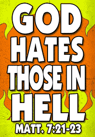 GOD HATES THOSE IN HELL