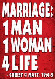 MARRIAGE: 1 MAN 1 WOMAN 4 LIFE - CHRIST
