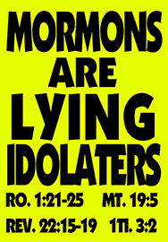 MORMONS ARE LYING IDOLATERS