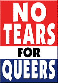 NO TEARS FOR QUEERS