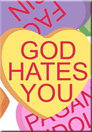 GOD HATES YOU   FAG SIN   PAGAN IDOL